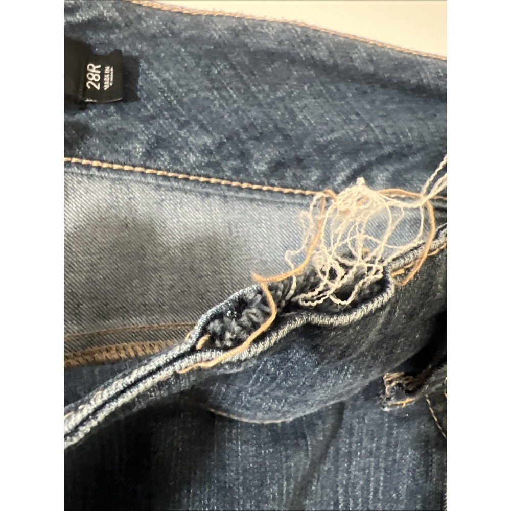Torrid Womens Bombshell Wide Leg Super Soft Jeans Size 28R Dark Wash - Picture 5 of 9